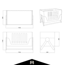 Cargar imagen en el visor de la galería, CUNA TIPO MONTESSORI
