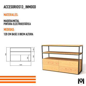 MUEBLE DE TV ACCESORIOS 13